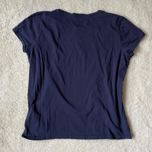 Navy Polo Tee - Picture 2 of 7